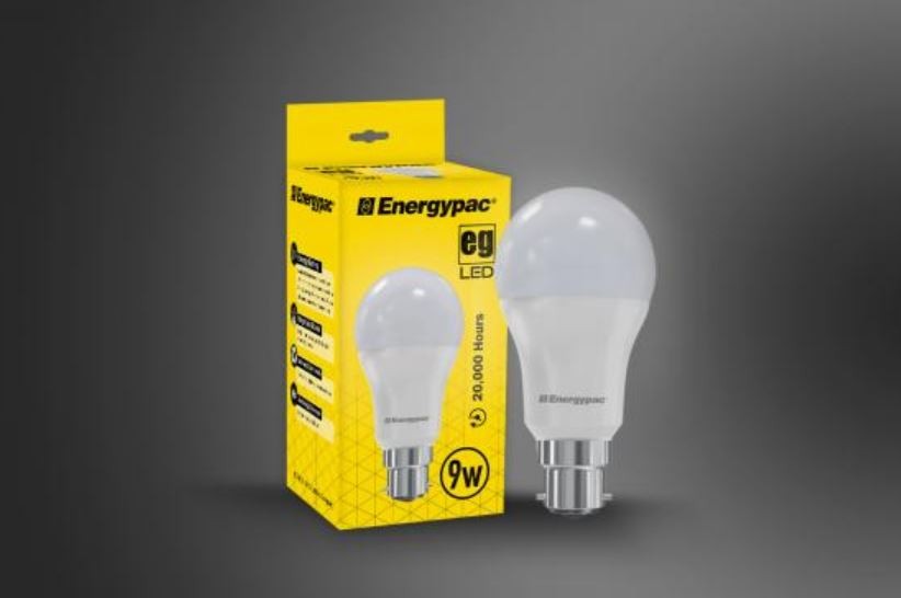 badgeEnergypac EG 9W LED Bulb